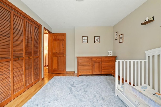 105 Old Barn Path, Marshfield, MA 02050 - bedroom with light wood-type flooring and a closet