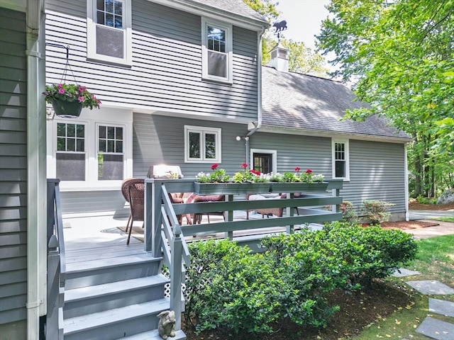28 Old Farm Rd, Hopkinton, MA 01748 - view of wooden deck