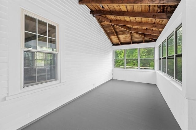 628 Rindge Rd, Fitchburg, MA 01420 - unfurnished sunroom with wood ceiling