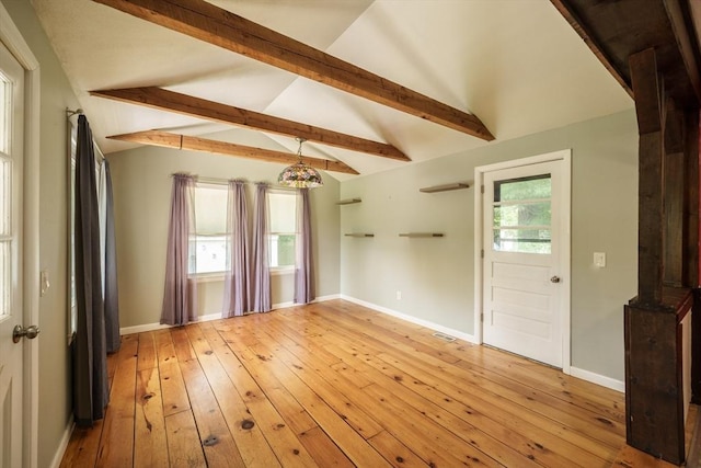 226 Dutchess St, Springfield, MA 01129 - unfurnished living room with light wood-type flooring and baseboards