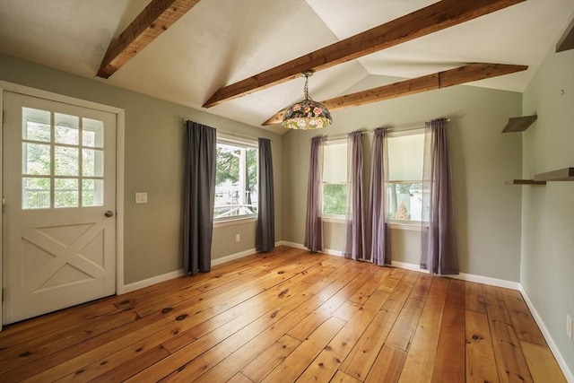 226 Dutchess St, Springfield, MA 01129 - unfurnished dining area featuring light wood-style flooring, healthy amount of natural light, and baseboards