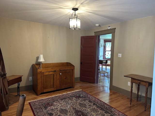 6 Weaver Farm Rd, Rutland, MA 01543 - dining area with light wood-type flooring and a chandelier