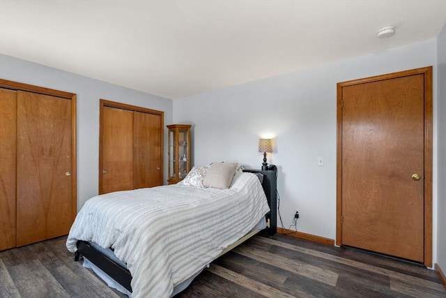 43 Outlook Rd, Billerica, MA 01862 - bedroom featuring wood finished floors and multiple closets