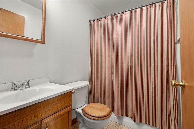 43 Outlook Rd, Billerica, MA 01862 - full bathroom featuring vanity and a shower with shower curtain