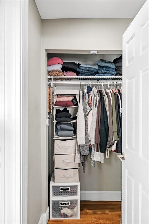 view of closet