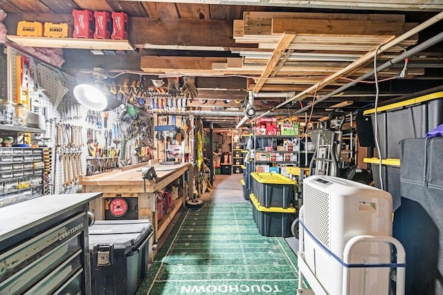 view of storage