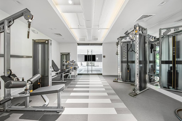 99 Sumner Unit 514, Boston, MA 02128 - exercise room featuring healthy amount of natural light