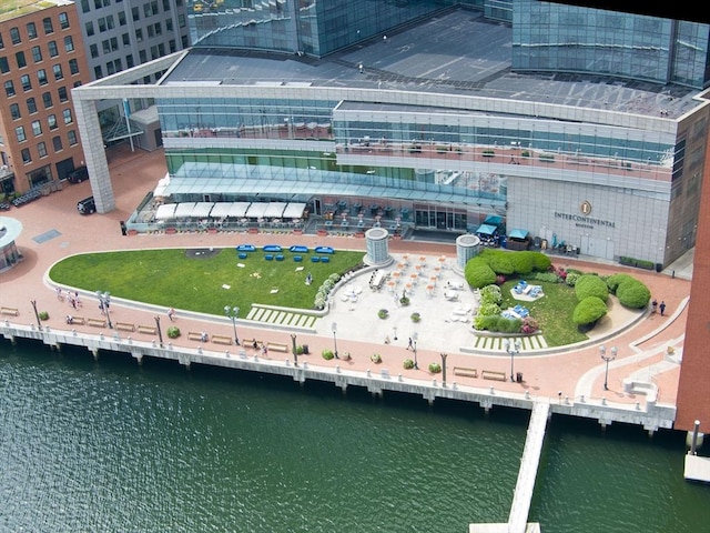 500 Atlantic Ave Unit 16R, Boston, MA 02210 - drone / aerial view of a large body of water