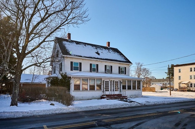 view of front of house