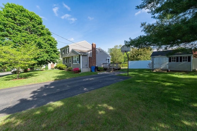49 Hopkins Dr, Whitman, MA 02382 - view of front facade with a deck