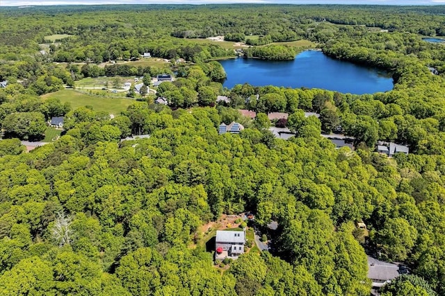 17 Claus, Barnstable, MA 02648 - bird's eye view of a heavily wooded area and a large body of water