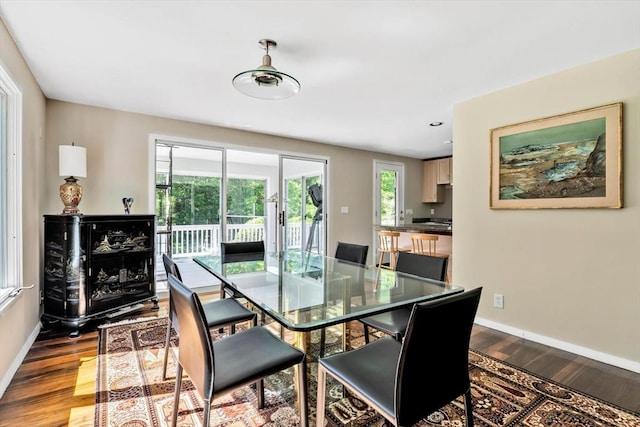 17 Claus, Barnstable, MA 02648 - dining room featuring wood finished floors, baseboards, and recessed lighting