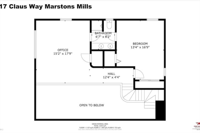 17 Claus, Barnstable, MA 02648 - room layout