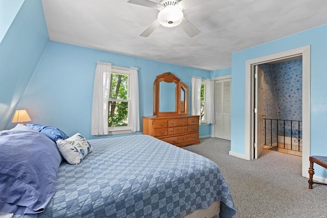 8A 3rd St, Medford, MA 02155 - bedroom featuring carpet and ceiling fan