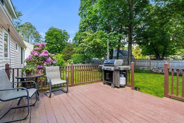 11 Bruce Ln, Wenham, MA 01984 - deck featuring a grill
