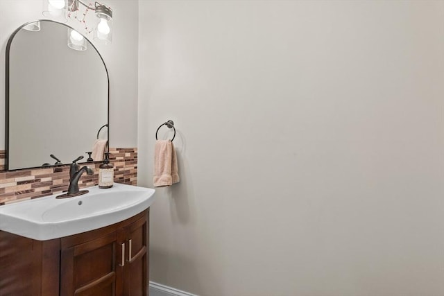10 Sprucewood Ln Unit 10, Worcester, MA 01606 - bathroom with decorative backsplash and vanity
