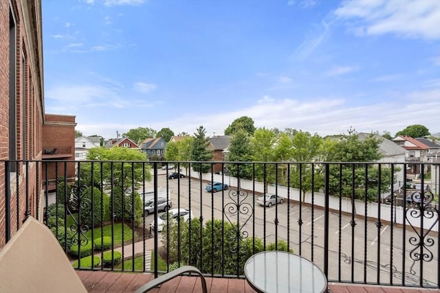 215 Harvard St Unit 40, Medford, MA 02155 - balcony featuring a residential view