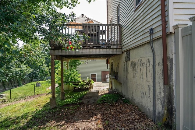 89 Audubon Ave, Braintree, MA 02184 - view of property exterior featuring a deck