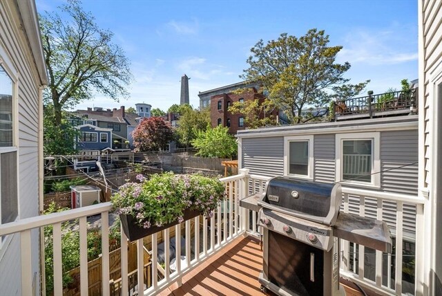 7 Trenton St Unit 2, Boston, MA 02129 - balcony with grilling area