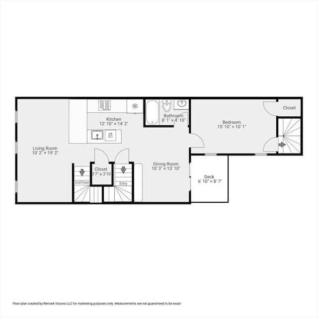7 Trenton St Unit 2, Boston, MA 02129 - property floor plan