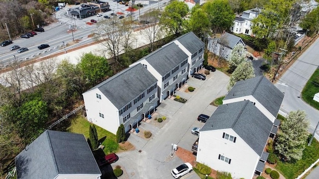 bird's eye view featuring a residential view