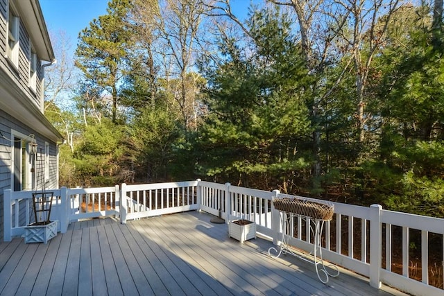 view of deck