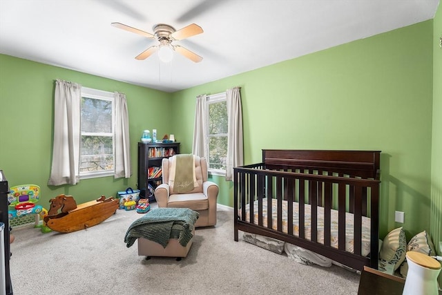 22 Washington St, Methuen, MA 01844 - carpeted bedroom with multiple windows and ceiling fan