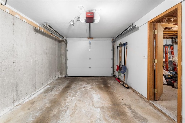 22 Washington St, Methuen, MA 01844 - garage with a garage door opener