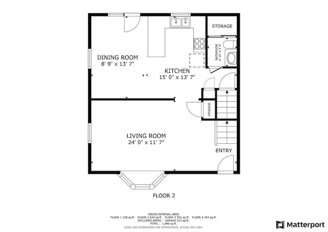 22 Washington St, Methuen, MA 01844 - view of home floor plan