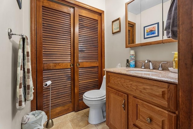22 Washington St, Methuen, MA 01844 - half bath with tile patterned flooring and vanity