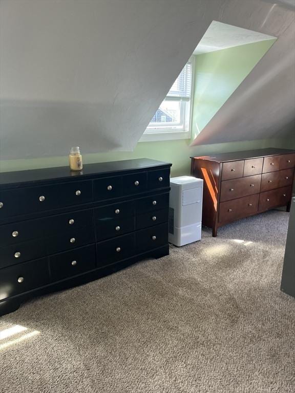 13 Harrison Ave, Bourne, MA 02532 - carpeted bedroom with vaulted ceiling