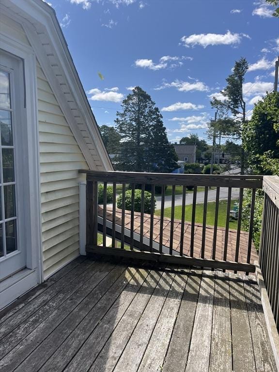 13 Harrison Ave, Bourne, MA 02532 - view of deck