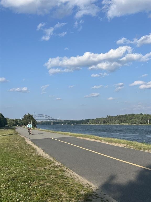 13 Harrison Ave, Bourne, MA 02532 - view of asphalt street with a water view