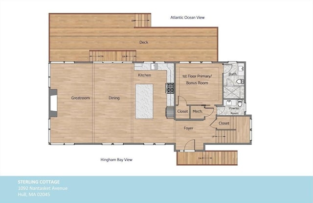 1092 Nantasket Ave, Hull, MA 02045 - view of home floor plan