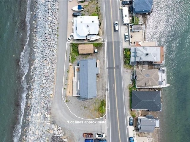 1092 Nantasket Ave, Hull, MA 02045 - aerial overview of property's location featuring a nearby body of water