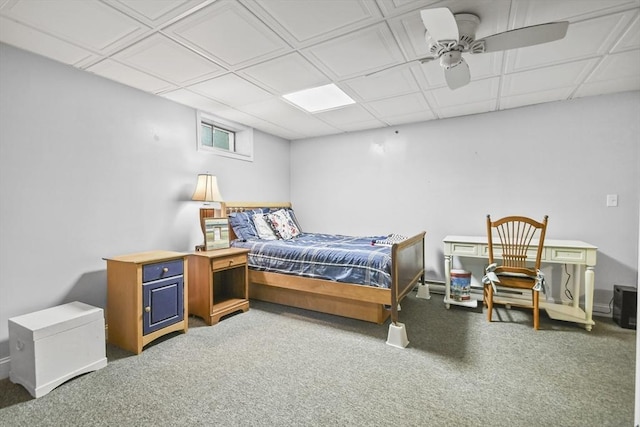 231 Georgetown Rd, Boxford, MA 01921 - bedroom with carpet floors and ceiling fan