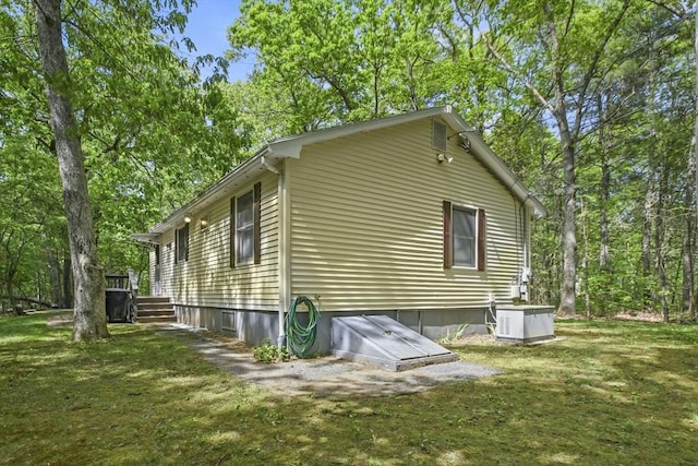 231 Georgetown Rd, Boxford, MA 01921 - view of property exterior with a lawn
