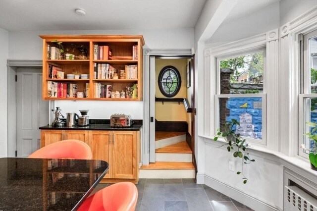 5 Willow Ave, Somerville, MA 02144 - indoor dry bar featuring radiator heating unit