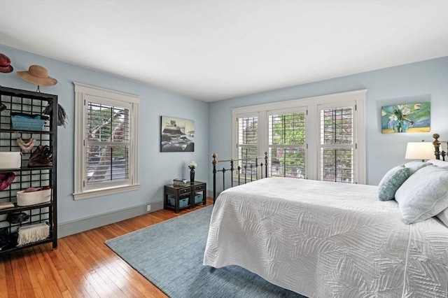 5 Willow Ave, Somerville, MA 02144 - bedroom featuring hardwood / wood-style flooring and baseboards