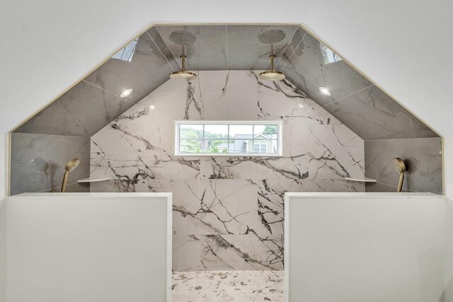 38 Green St Unit 38, Watertown, MA 02472 - bathroom featuring a marble finish shower