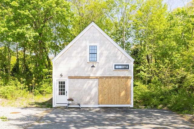 831 Main St, Dennis, MA 02638 - view of garage