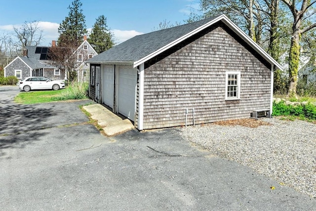 831 Main St, Dennis, MA 02638 - view of detached garage