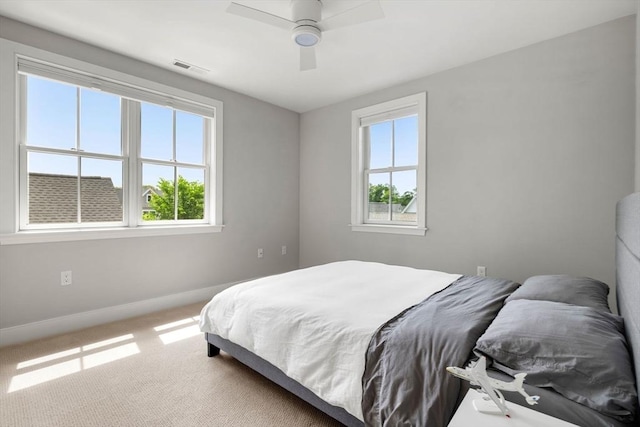 10 Fieldstone Way Unit 11, Wellesley, MA 02482 - carpeted bedroom featuring multiple windows and ceiling fan