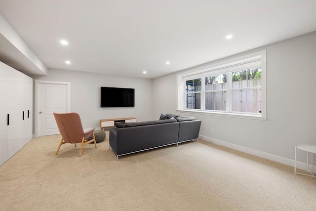 10 Fieldstone Way Unit 11, Wellesley, MA 02482 - living area with light colored carpet and recessed lighting
