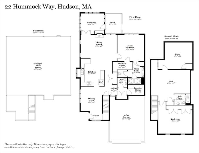 22 Hummock Way Unit 22, Hudson, MA 01749 - home floor plan