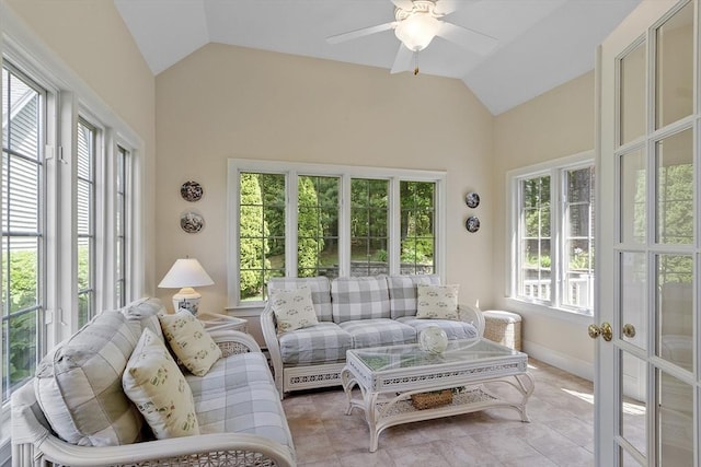 22 Hummock Way Unit 22, Hudson, MA 01749 - sunroom featuring lofted ceiling