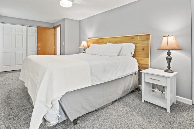 60 Mahogany Run Unit 60, Leominster, MA 01453 - bedroom with carpet flooring, baseboards, and a closet