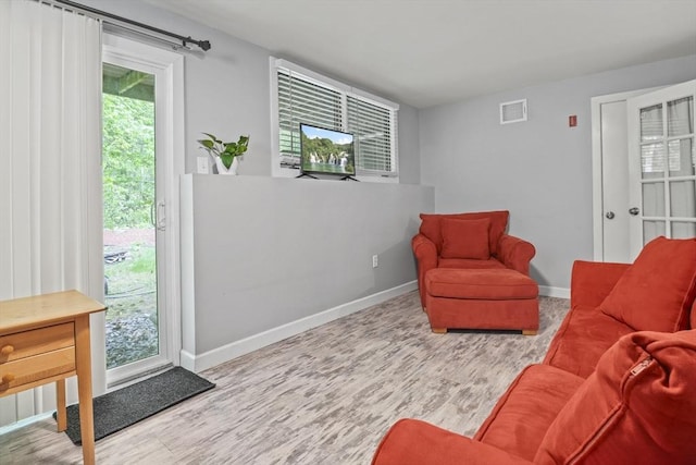 60 Mahogany Run Unit 60, Leominster, MA 01453 - living area with wood finished floors and baseboards