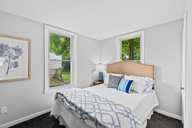 225 Pleasant St, Weymouth, MA 02190 - bedroom featuring baseboards and dark colored carpet