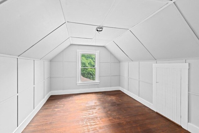 225 Pleasant St, Weymouth, MA 02190 - bonus room with hardwood / wood-style flooring and lofted ceiling